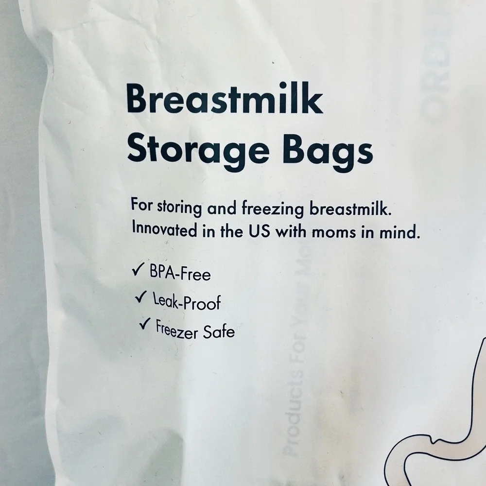 Motif Medical Breastmilk Storage Bags 100 Count 8 oz BPA-Free Leak-Proof 2 packs